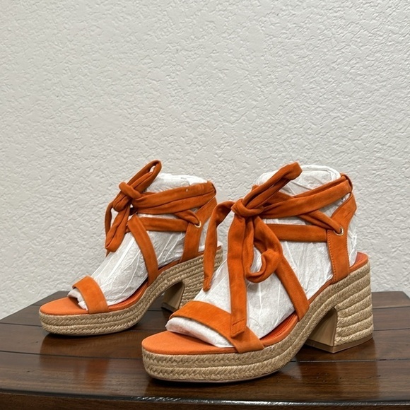 Vince Camuto Roreka Lace Up Espadrille Size 8.5 - Picture 5 of 8